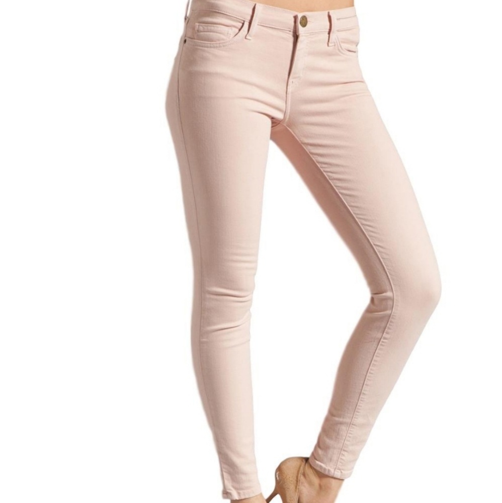 Current/Elliott Skinny Jeans Pastel Pink sz 29